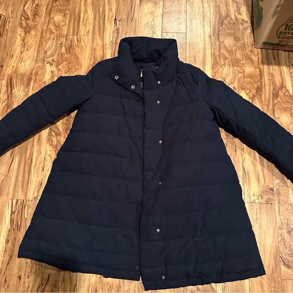 NWT! Navy down 🦆 filled jacket by You.U size L - Picture 6 of 12